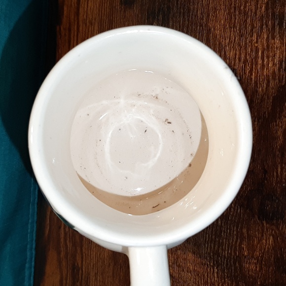 Vintage Mexico hand printed Purple Floral Ceramic Mug - Picture 7 of 9